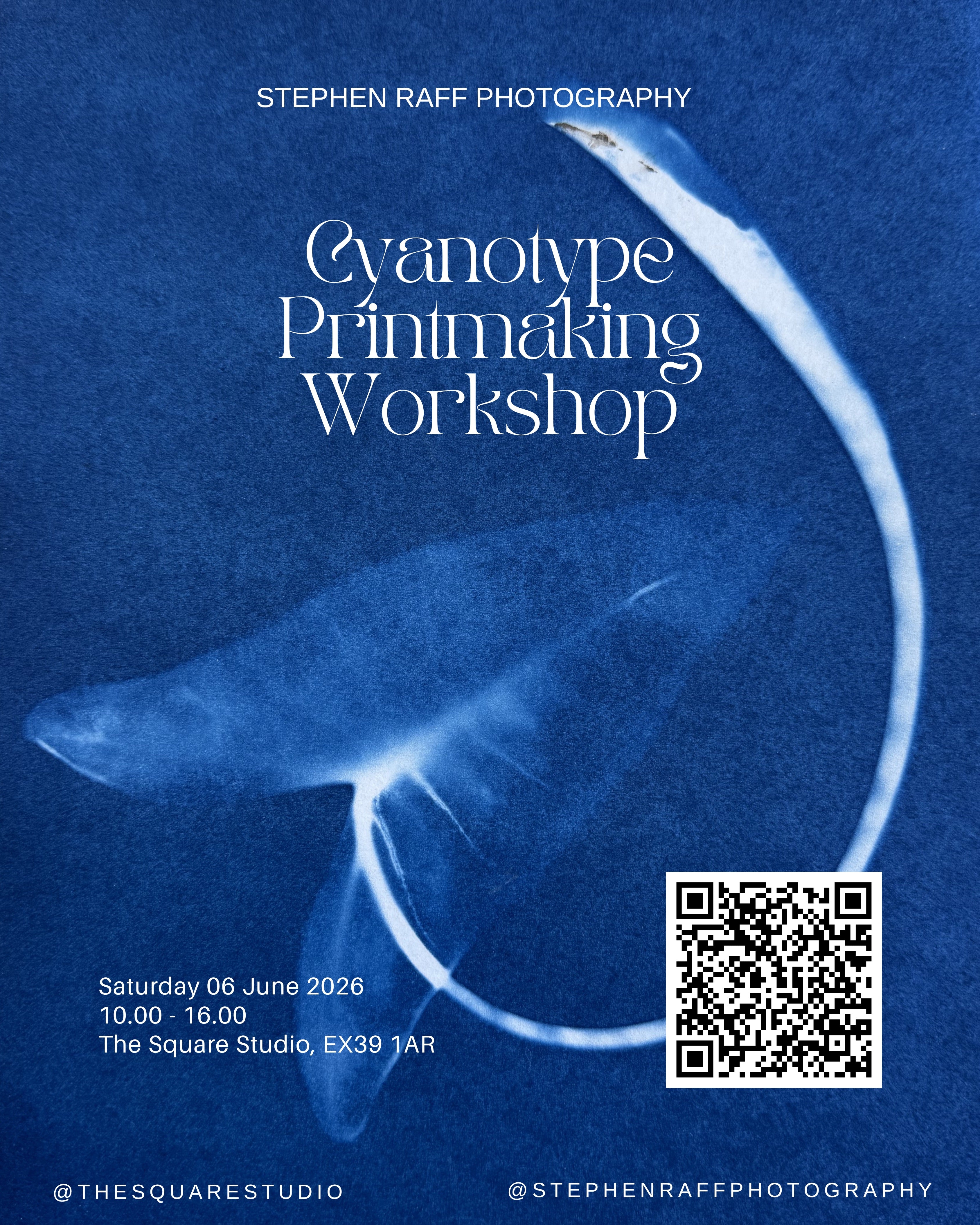 Cyanotype Printmaking Workshop - Sat 06 June 2026